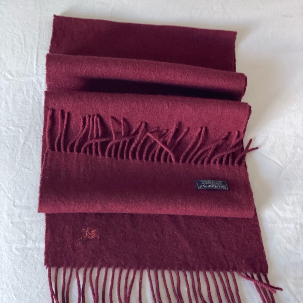 Authentic Burberry Equestrian Knight Scarf